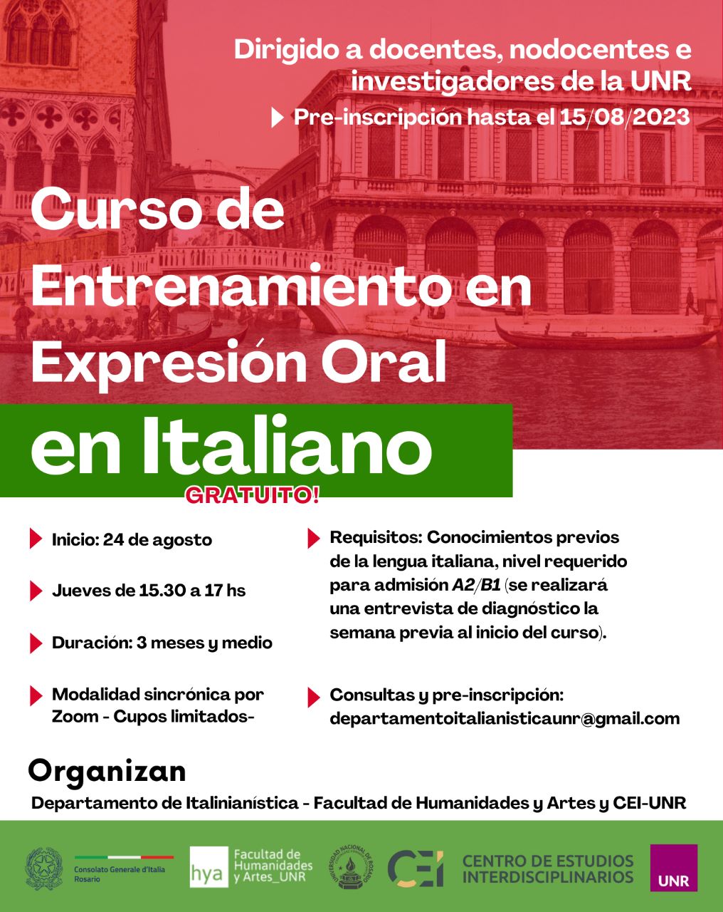 Flyer Expresión Oral IT 2023