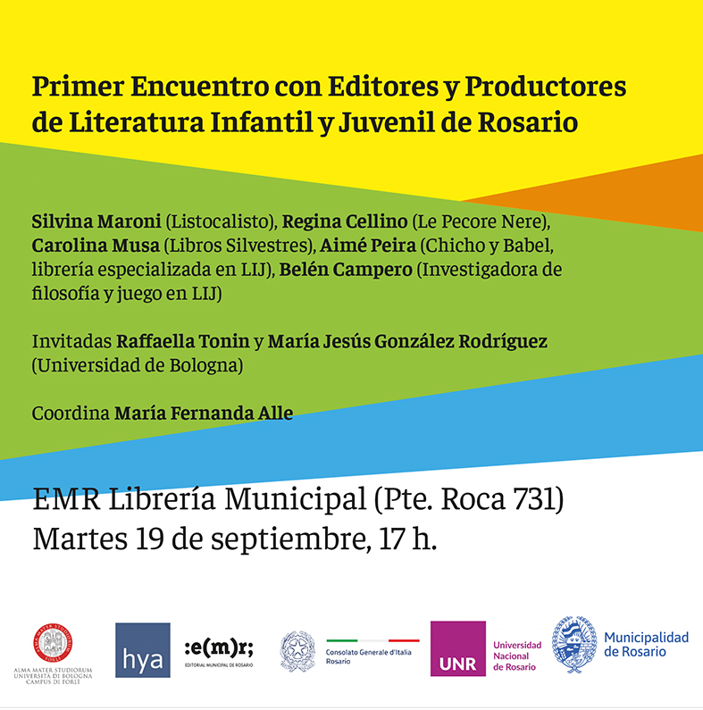 Flyer encuentro escritores y productores