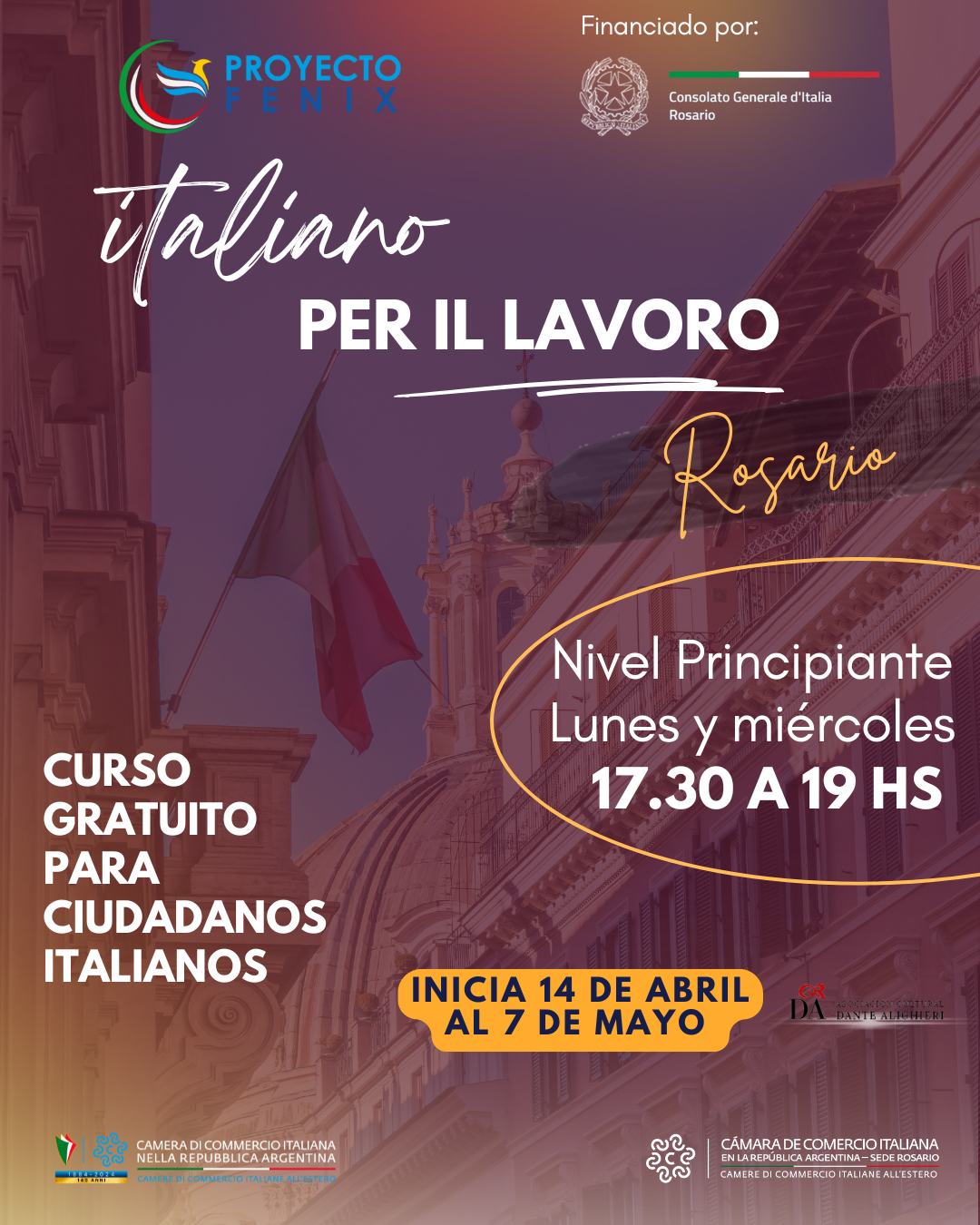 Italiano per il lavoro – Rosario 2025