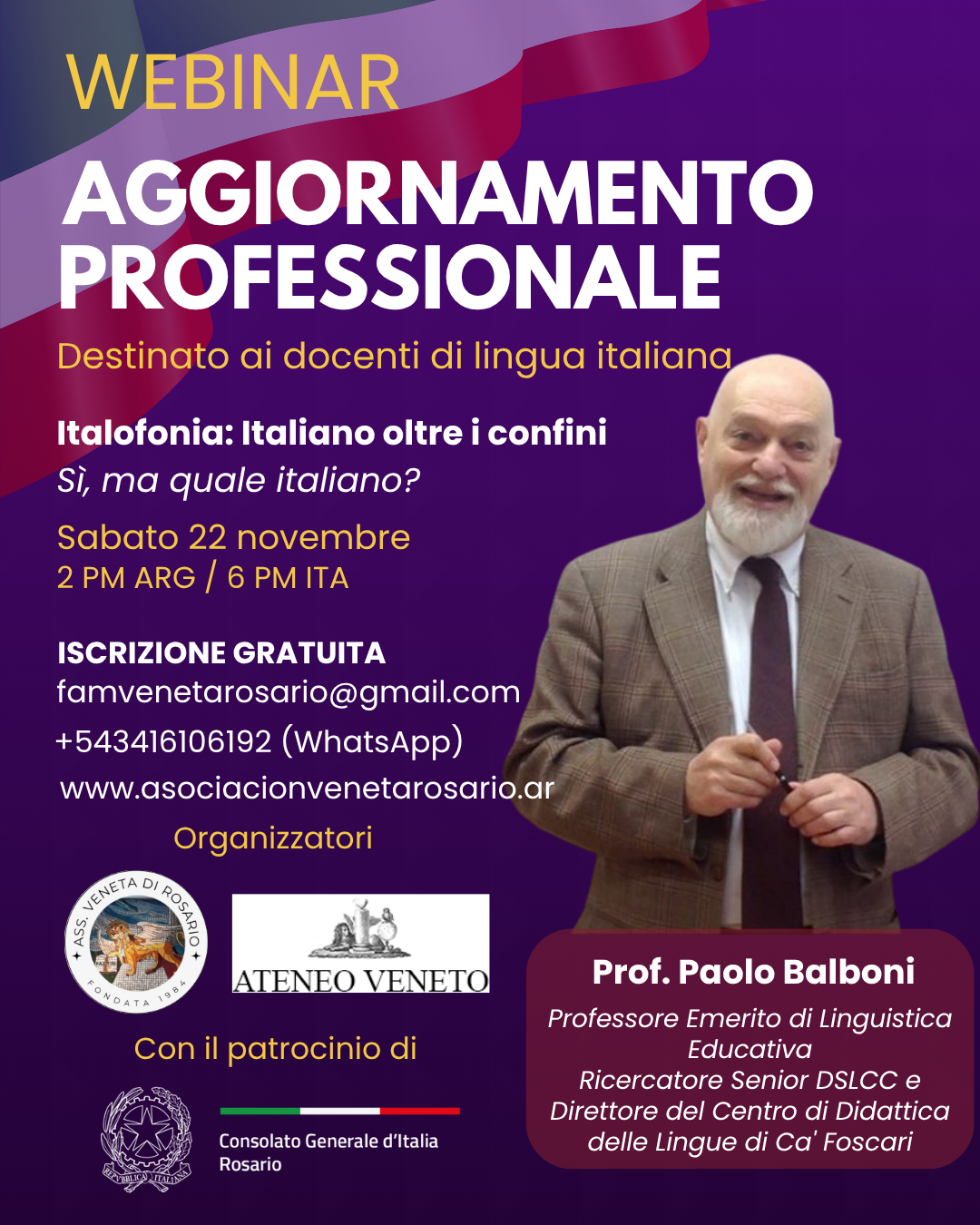 Webinar Balboni