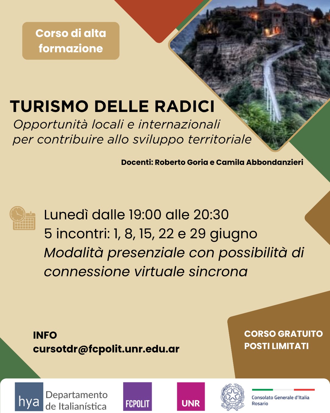 Flyer Turismo delle Radici