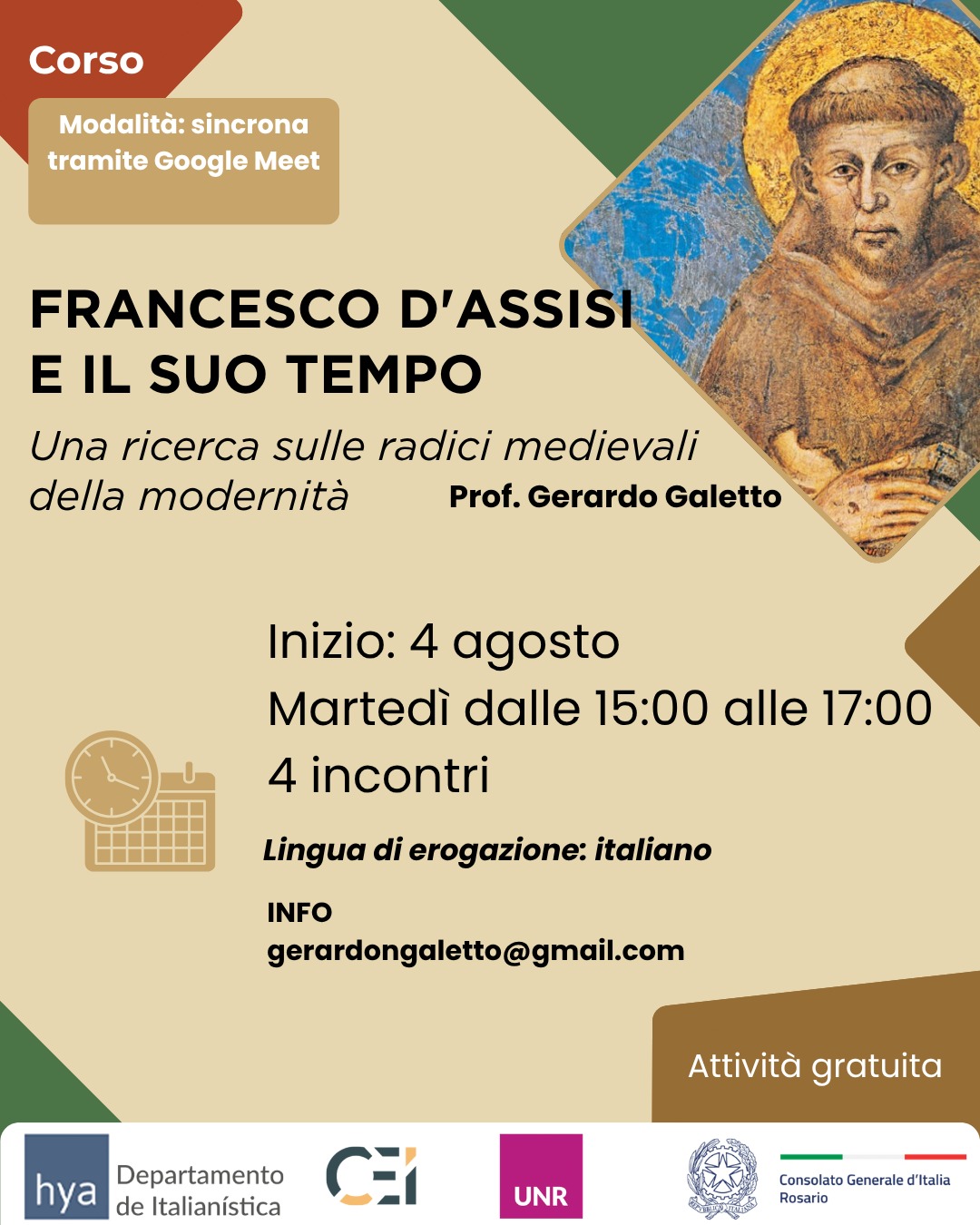 Flyers Francesco D’Assisi