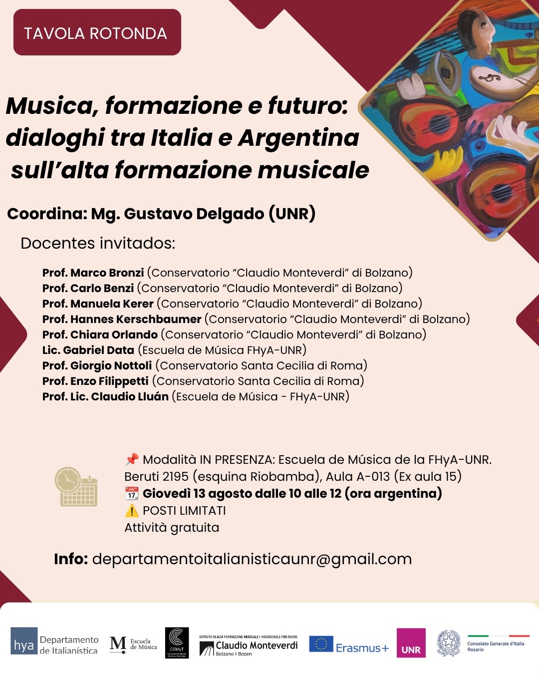 Flyer PANEL TAVOLA ROTONDA