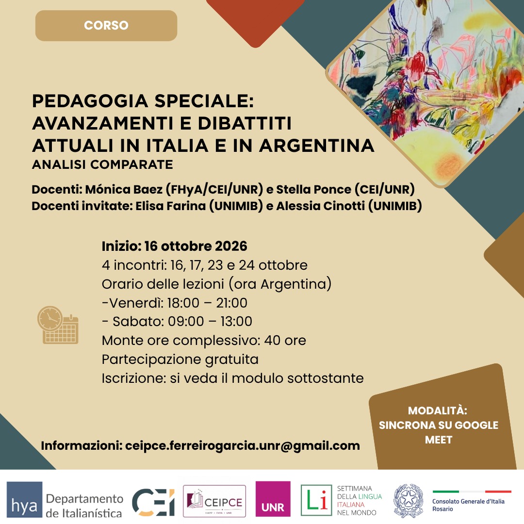 Flyer Pedagogia Speciale
