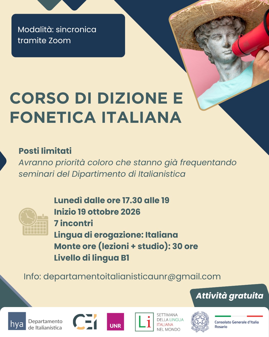 Flyer dizione e fonetica